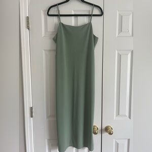 Sage Green Midi Dress